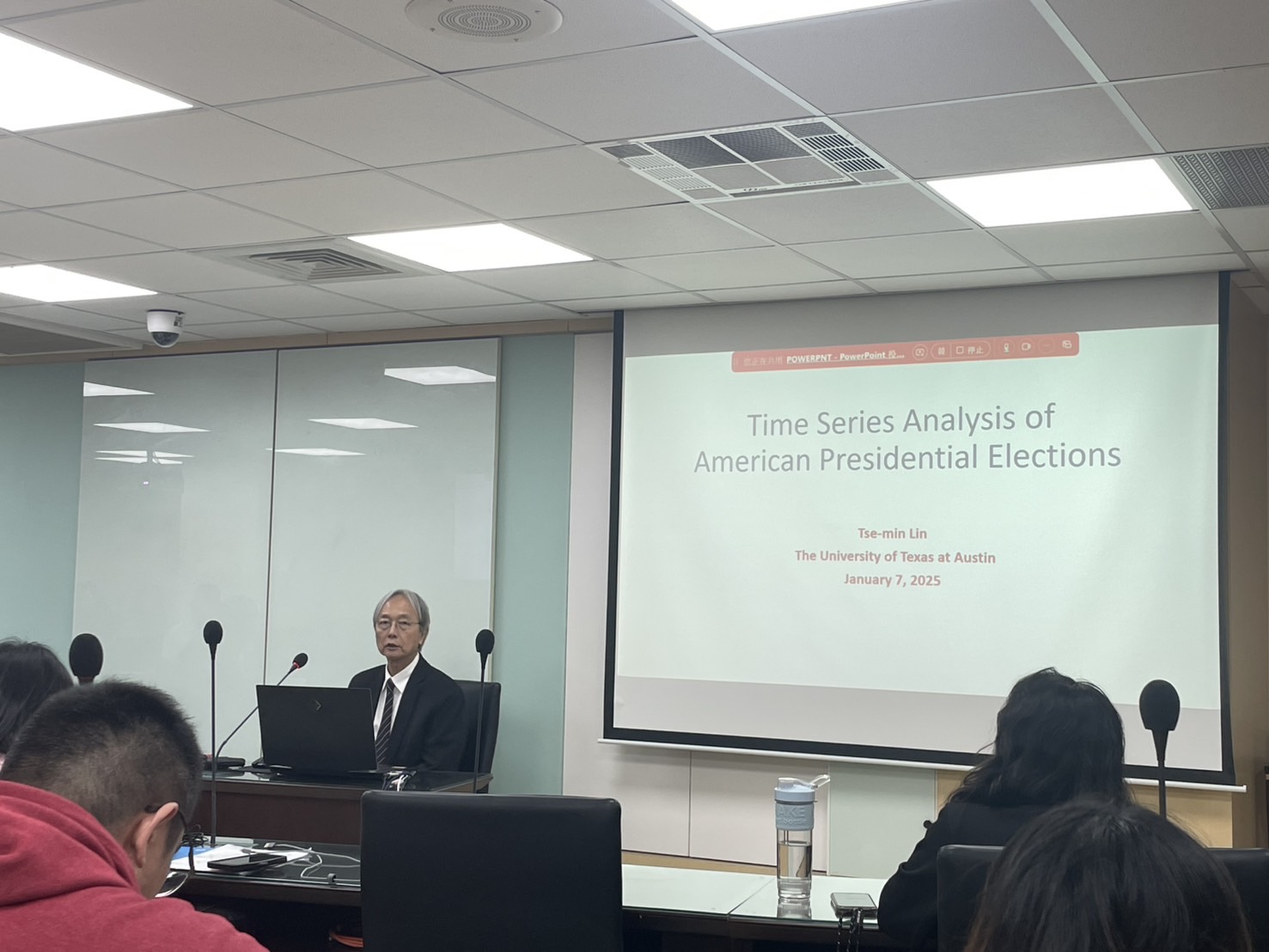 IPSAS & ISSM演講 【美國總統大選的時間序列分析（Time Series Analysis of American Presidential Elections）】